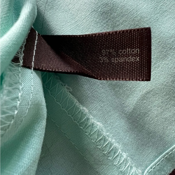 The Limited Short Sleeve Shirt Mint Color Fitted Size M - Picture 7 of 7